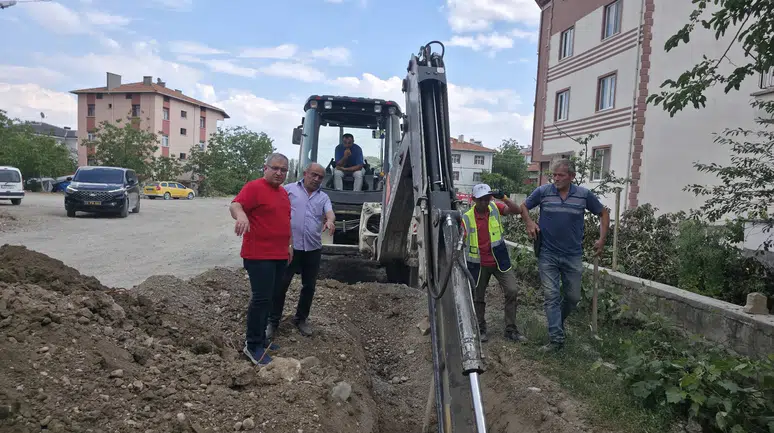 Bayat’ta Altyapı Yenileniyor