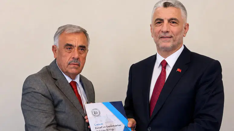 Bakan Bolat’a 33 Sayfalık Esnaf Dosyası
