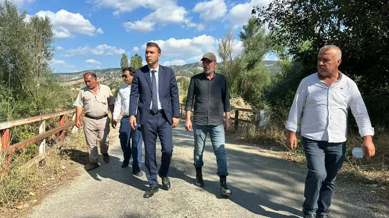Sazköy’deki Sulama Yatırımlarına Yakın Takip