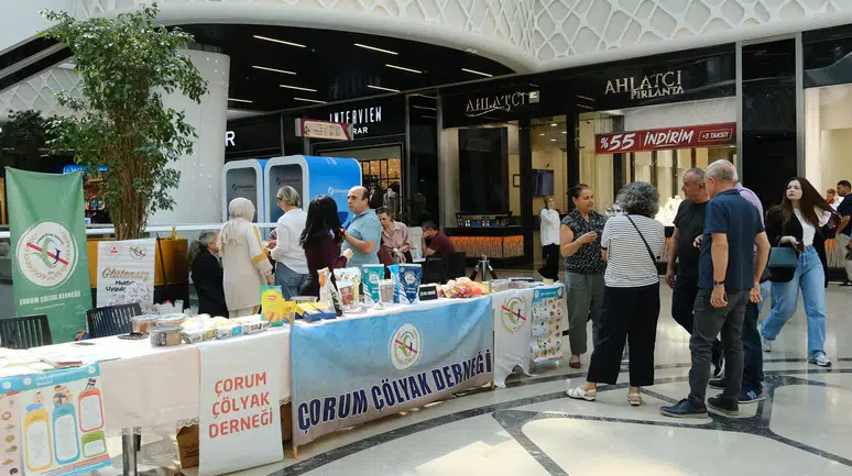 Çölyak Farkındalığı İçin Stant Açıldı