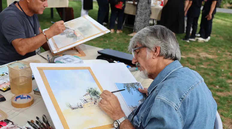 Uluslararası Suluboya Festivali Sanatseverlerle Buluştu
