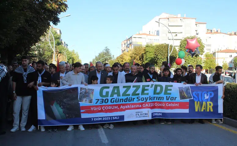 Çorum, Filistin İçin Tek Yürek