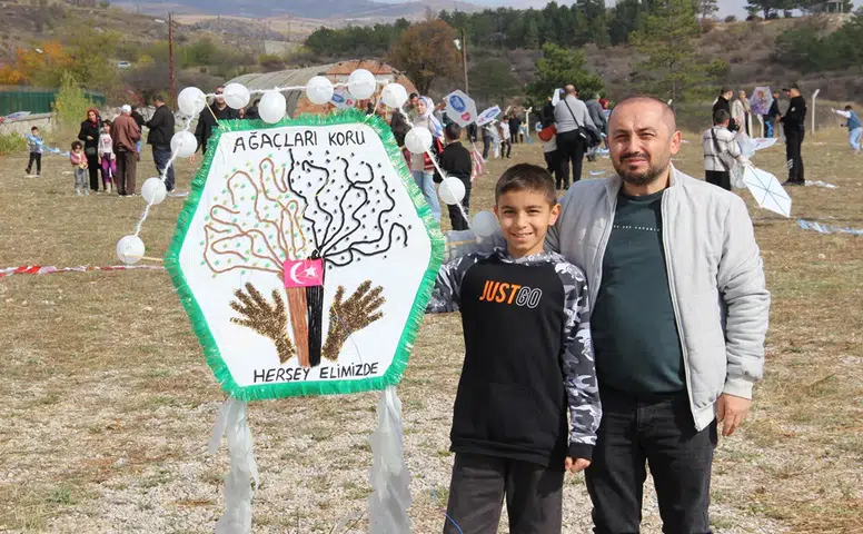Cumhuriyet Coşkusu Gökyüzüne Taşındı