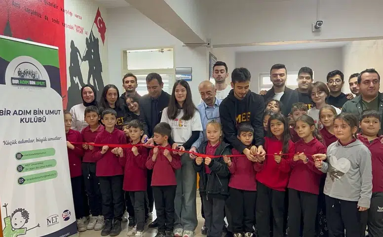 Köy Okuluna Kütüphane ve Oyun Odası Desteği