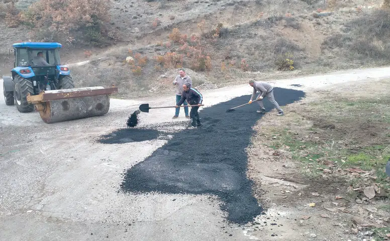 Kızılcapelit’te Yama Mesaisi
