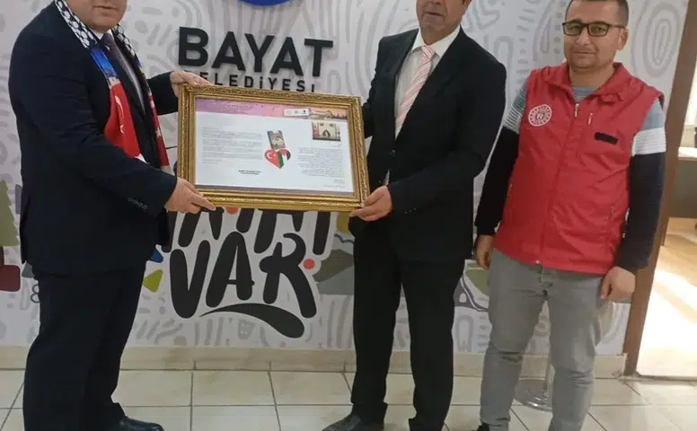 Gazze Mektubu Tablo Oldu