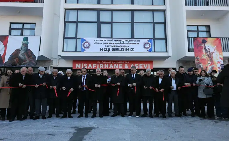 Rıza Şehri Misafirhanesi ve Aşevi Açıldı