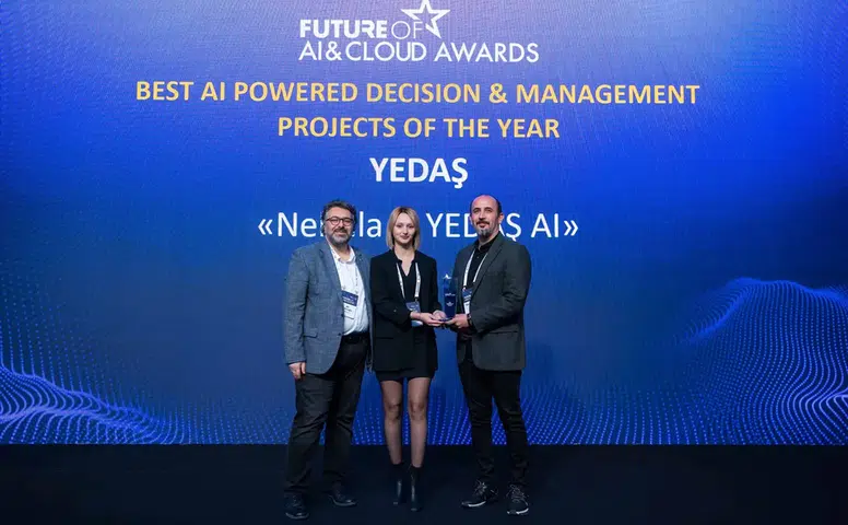 YEDAŞ’ın Yapay Zekâ Vizyonuna Ulusal Arenada Çifte Ödül