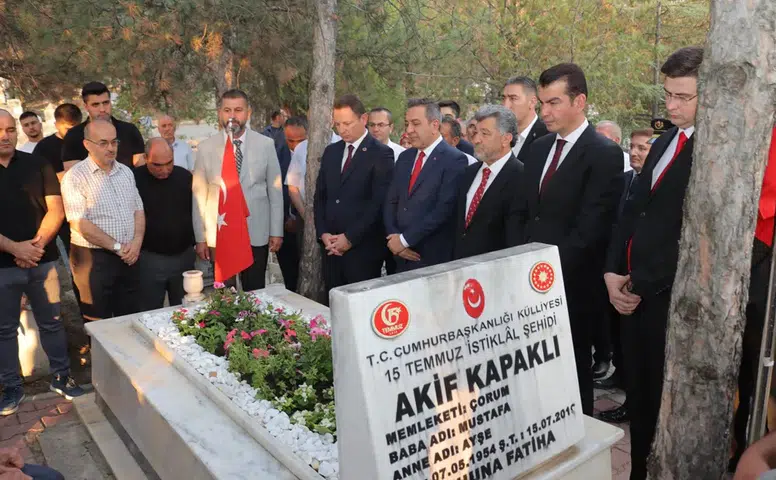 Sungurlu’da 15 Temmuz Şehitleri Törenlerle Anıldı