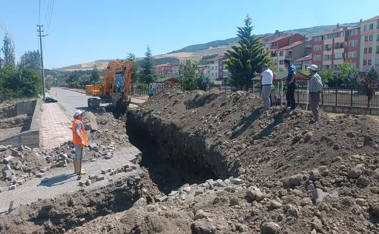 Bayat’ta Altyapı Çalışmaları