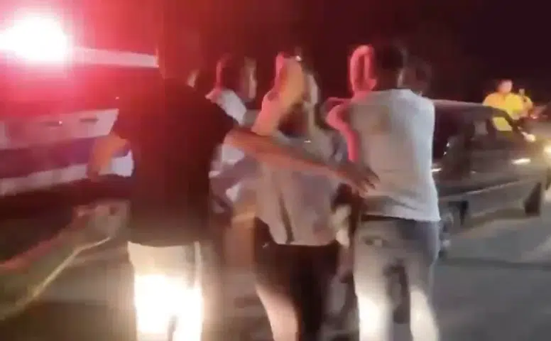 Alkollü Sürücünün Kızı Basın Mensubuna Saldırdı