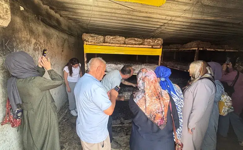 Kursiyerler Üretimi Yerinde İnceledi