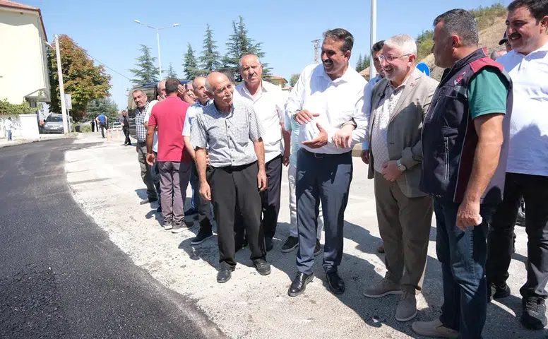 Uğurludağ’a Asfalt Desteği