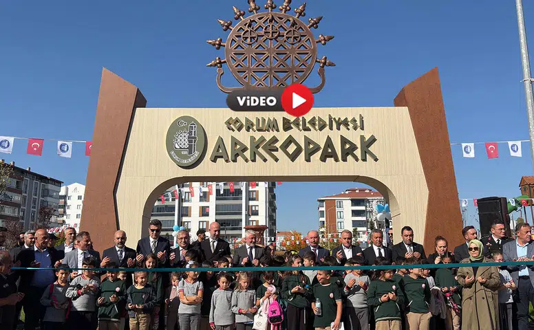Şehrin Yeni Tema Parkı "Arkeopark" Açıldı
