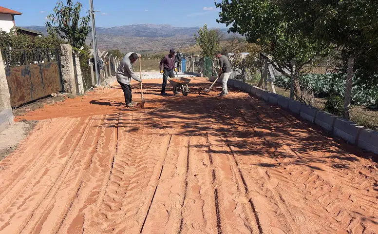Laçin’de Sokaklar Kilit Taşıyla Güzelleşiyor