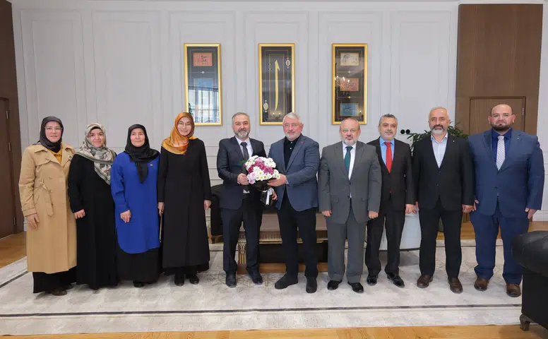 Müftülük Heyetinden Başkan Aşgın'a Ziyaret