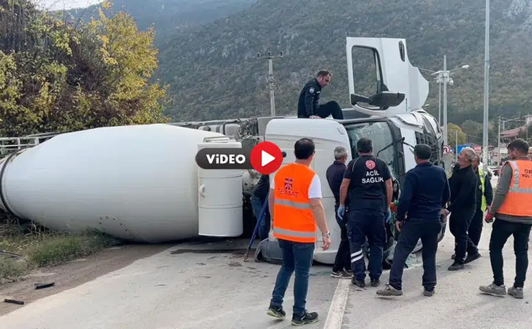 Beton Mikseri Dehşeti Kameralarda