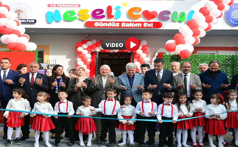 Çocuk Gündüz Bakım Evi Törenle Açıldı