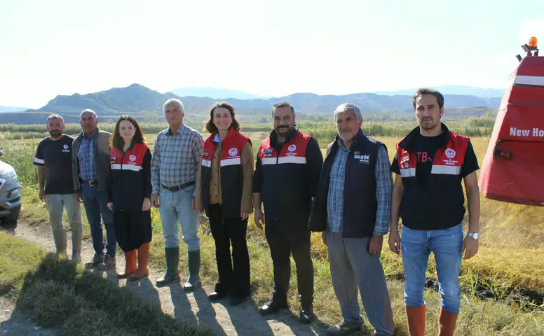 Kaymakam Tokur’dan Çeltik Üreticisine Ziyaret