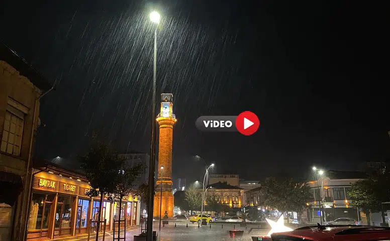 Sağanak Yağış Etkili Oldu