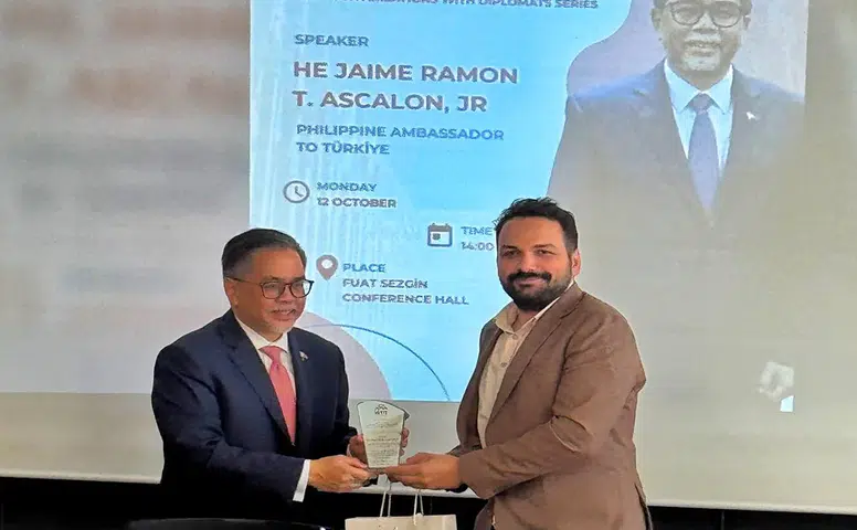 Filipinler’in Ankara Büyükelçisi Ascalon’dan HİTÜ’ye Ziyaret