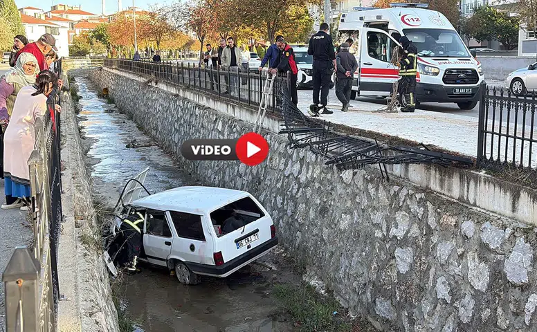 Freni Tutmadı, Dereye Uçtu