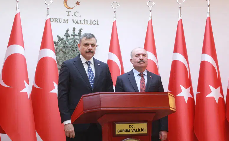 Valilik Yaptığı Çorum’a Bakan Olarak Geldi