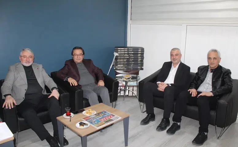 Aşgın’dan Ayhan Aykanat’a Geçmiş Olsun Ziyareti