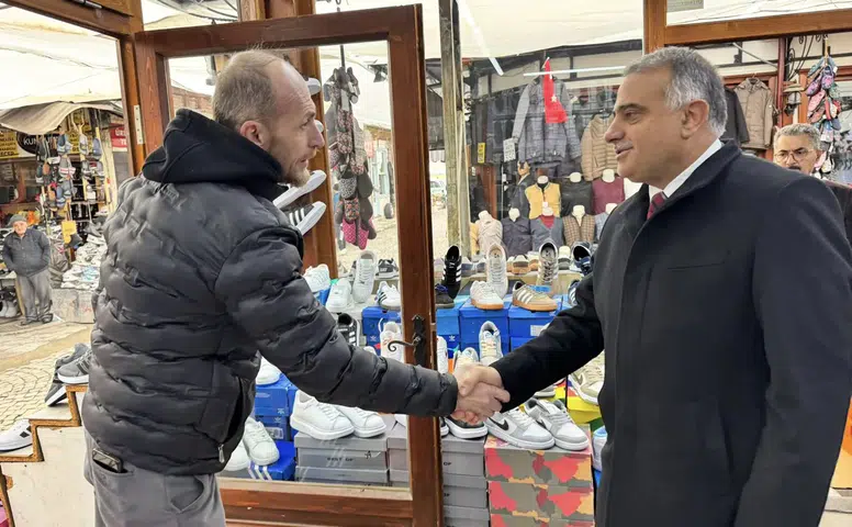 Alar, Arasta Esnafıyla Buluştu