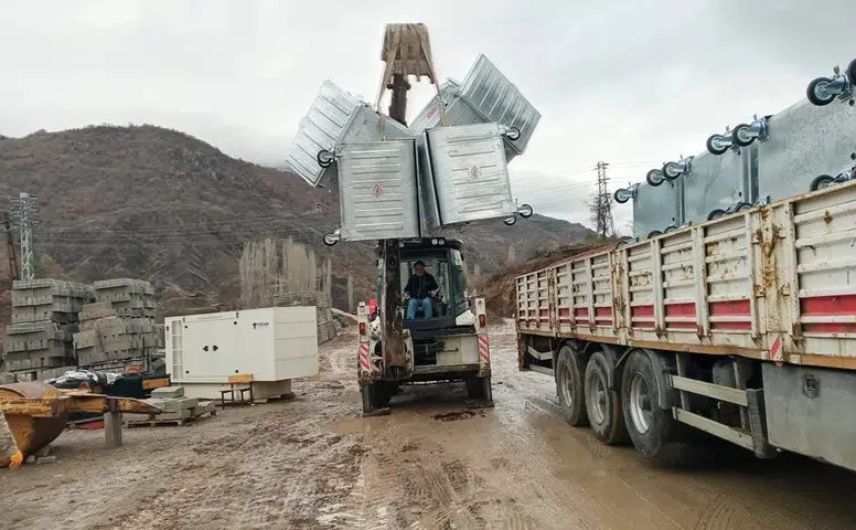 Oğuzlar’a Bakanlıktan Konteyner Desteği