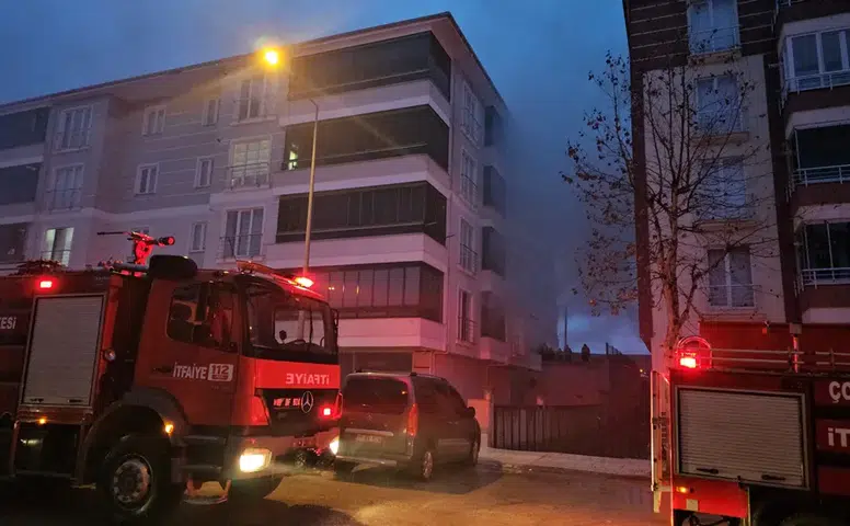 Alevler Aniden 5. Katı Sardı