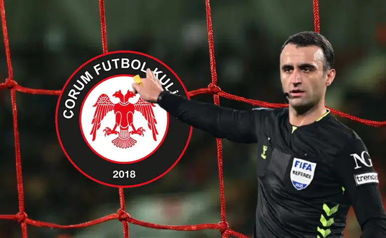 Çorum FK’nin Maçına Süper Lig Hakemi Atandı