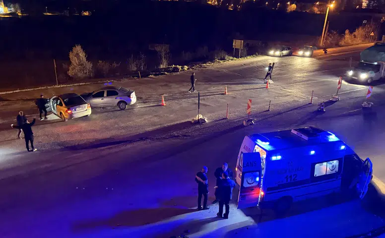 Yedi Kişiyi Yaralayan Kaza