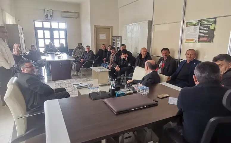 Çeltik Üretimi İçin Muhtarlarla İstişare