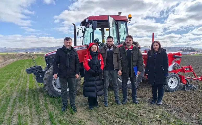 Yerli ve Milli Buğday Çeşidi Çorum’da Toprakla Buluştu