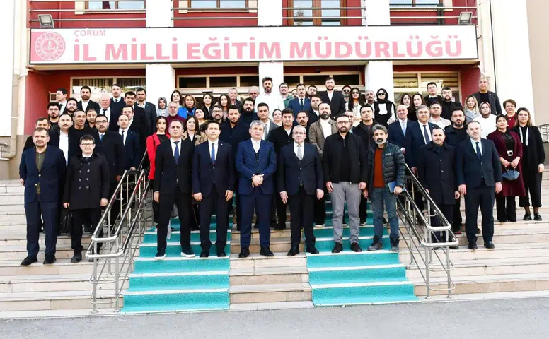 Meb Genel Müdürü Güner, Çorum'da Özel Eğitim Kurumlarının Temsilcileriyle Buluştu