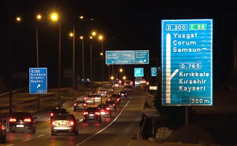 Çorum-Ankara Arası Kaç Radar Var ?