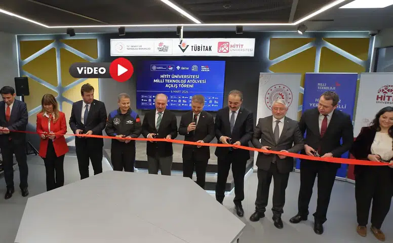 Çorum'da Milli Teknoloji Atölyesi Açıldı