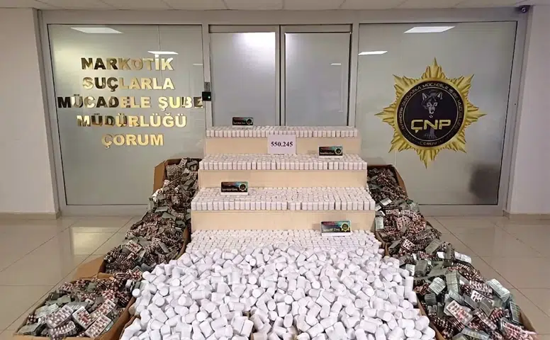 Çorum Polisinden Zehir Tacirlerine Ağır Darbe