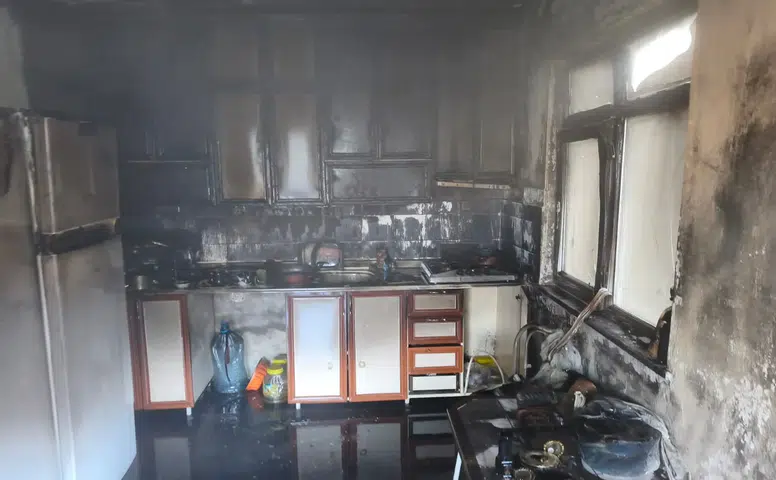 Osmancık’ta Evde Çıkan Yangın Söndürüldü