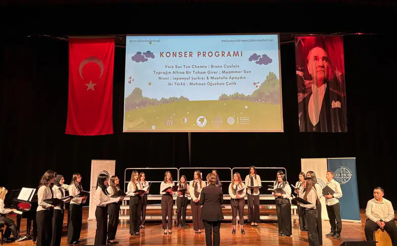 Çorum Güzel Sanatlar Lisesi Korosu Başkentten Ödülle Döndü