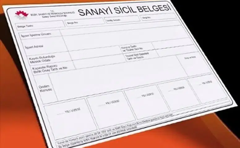 Sanayi İşletmelerine Yıllık Cetvel Uyarısı