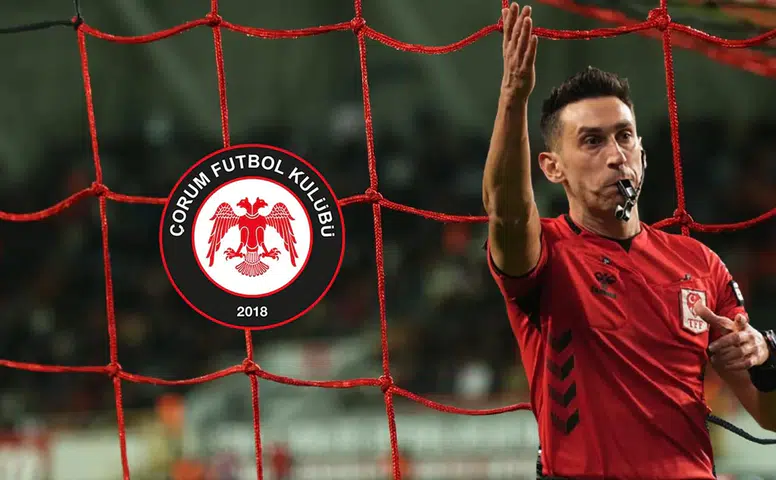 Çorum FK Maçını Hakemi Belli Oldu