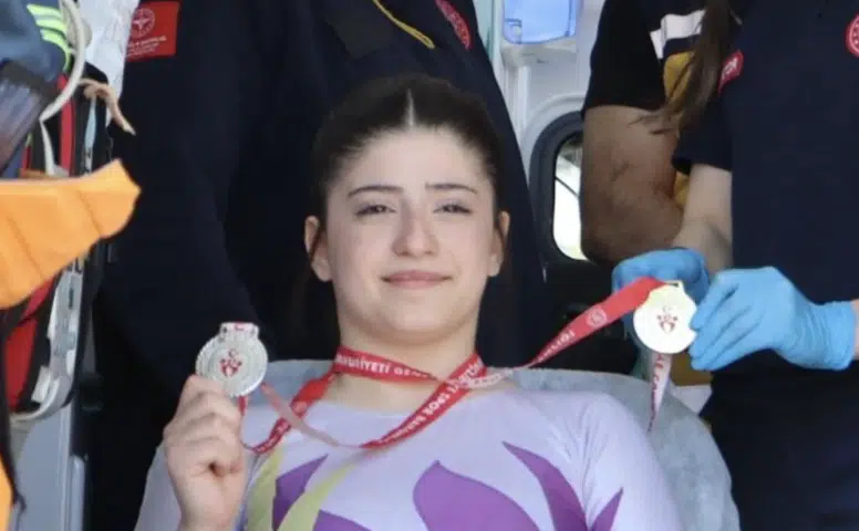 Öyle Bir Yerde Madalya Aldı ki …