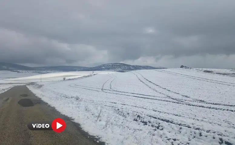 Beyaz Örtü Çorum Dağlarını Bürüdü