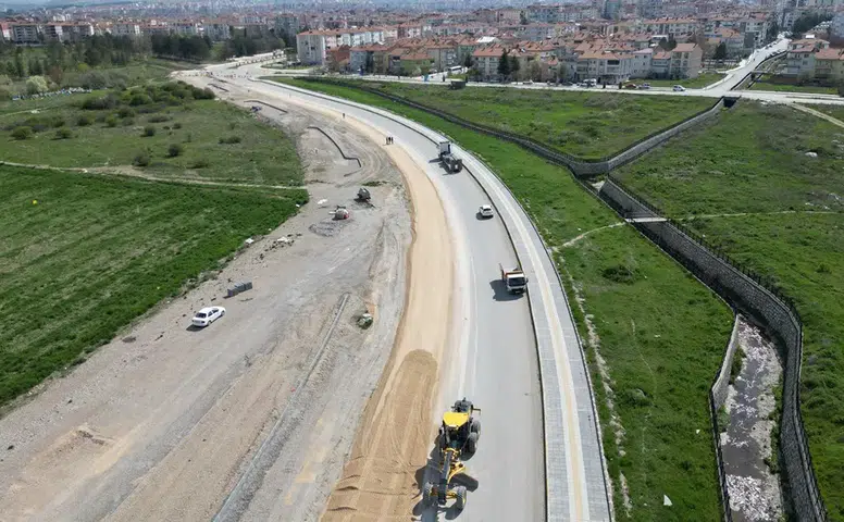 Erzurum Dede Caddesi Yenileniyor