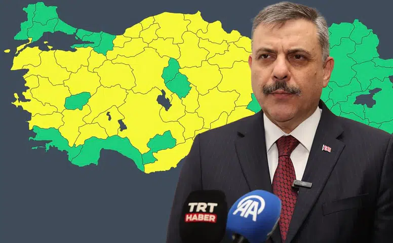 Bu İllerde Oturanlar Dikkat: Bakanlık Haritalı Paylaşım Yapıp Uyardı