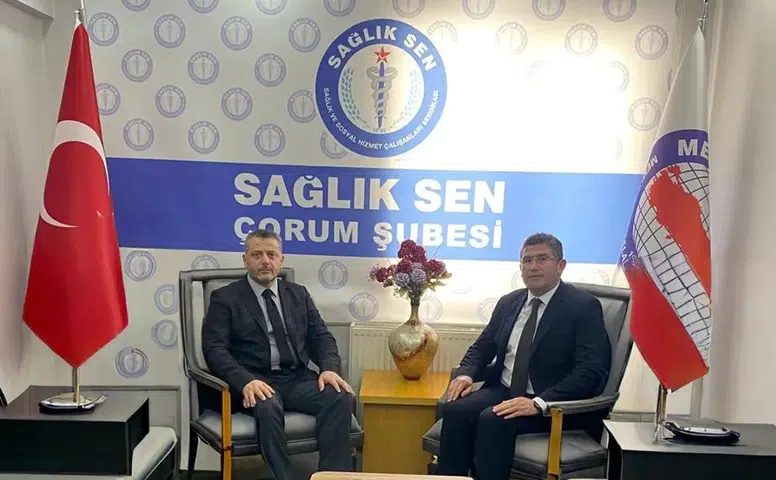 Zehir'den Sağlık-Sen’e Ziyaret