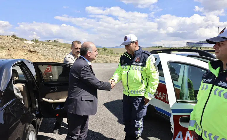 Çalgan, Devriye Ekibiyle Görüştü