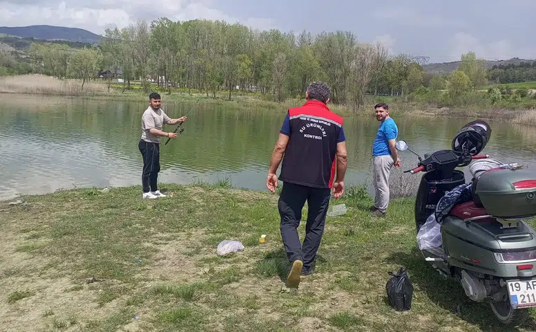 Çorum Barajı’nda Balıkçılık Denetimleri